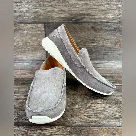 OluKai Ka'a Loafer Slip on Shoes Men's Size 10 Grey‎ New - Picture 6 of 9